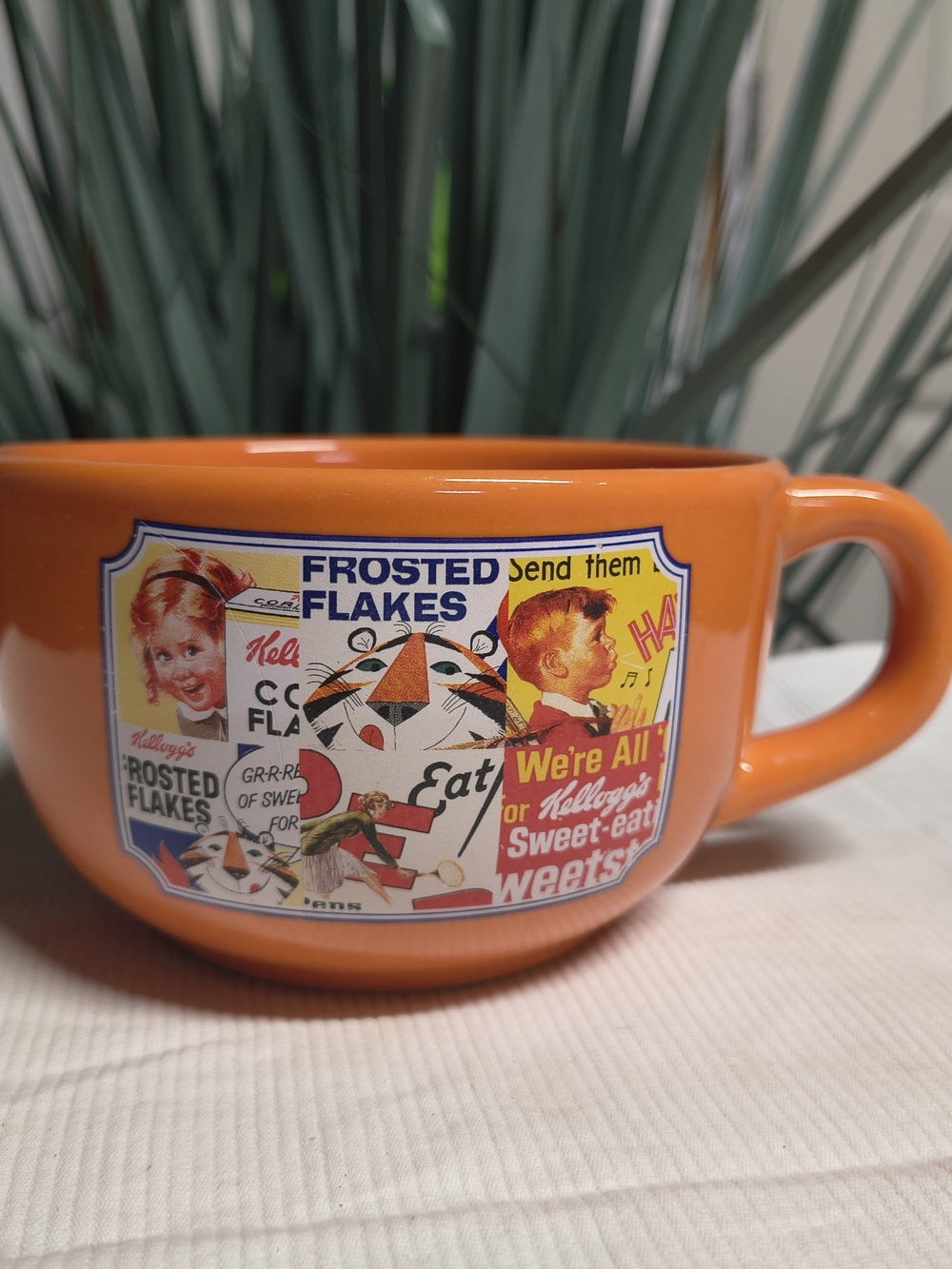 Orange Frosted Flakes Retro Ceramic Mug